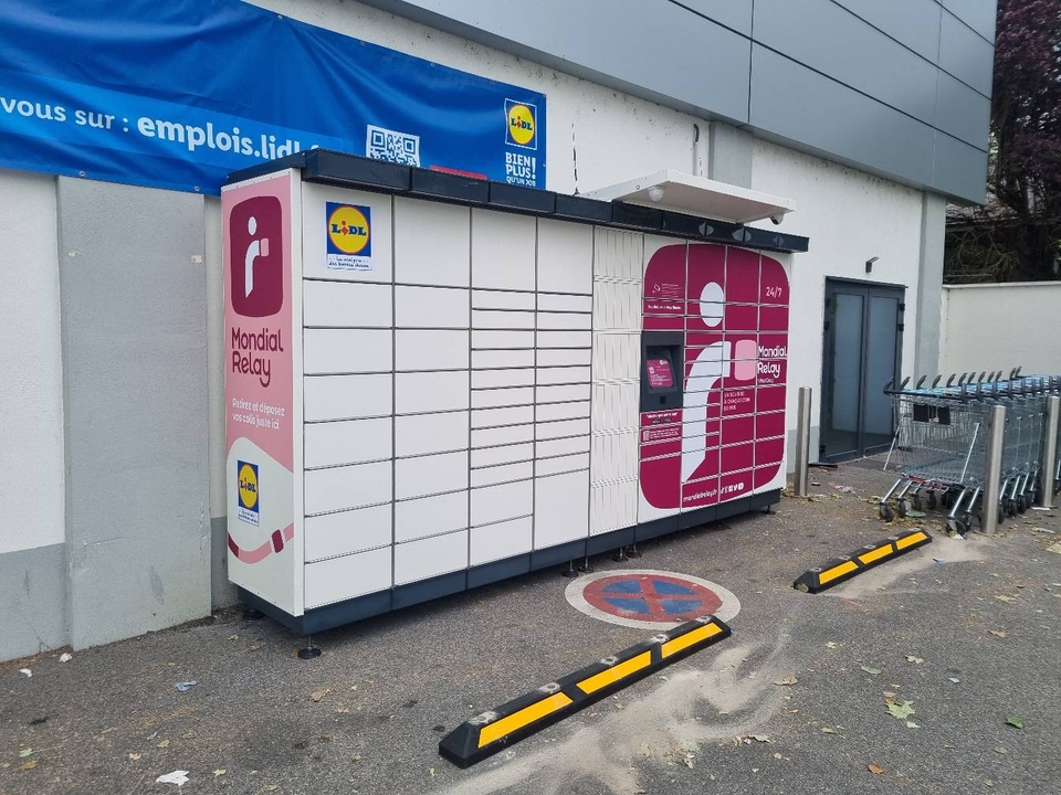 Locker 24/7 Lidl rue des Glair, 17 29 Rue Barnave, 38400 Saint-Martin-d'Hères