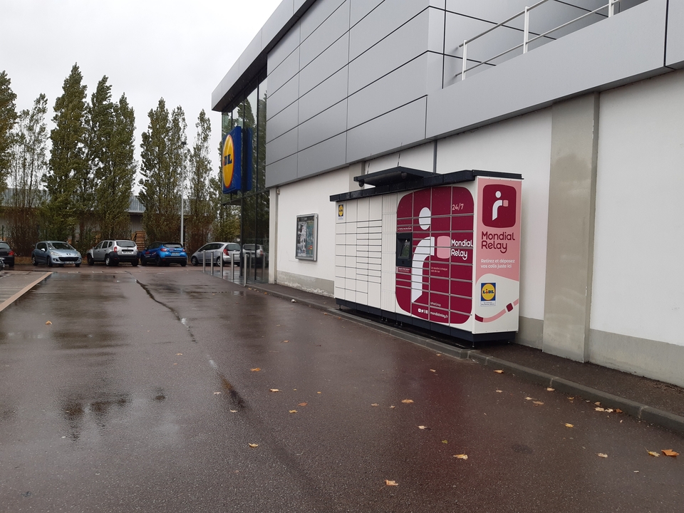 Locker 24/7 Lidl Louviers, 41 41 Avenue Winston Churchill, 27400 Louviers