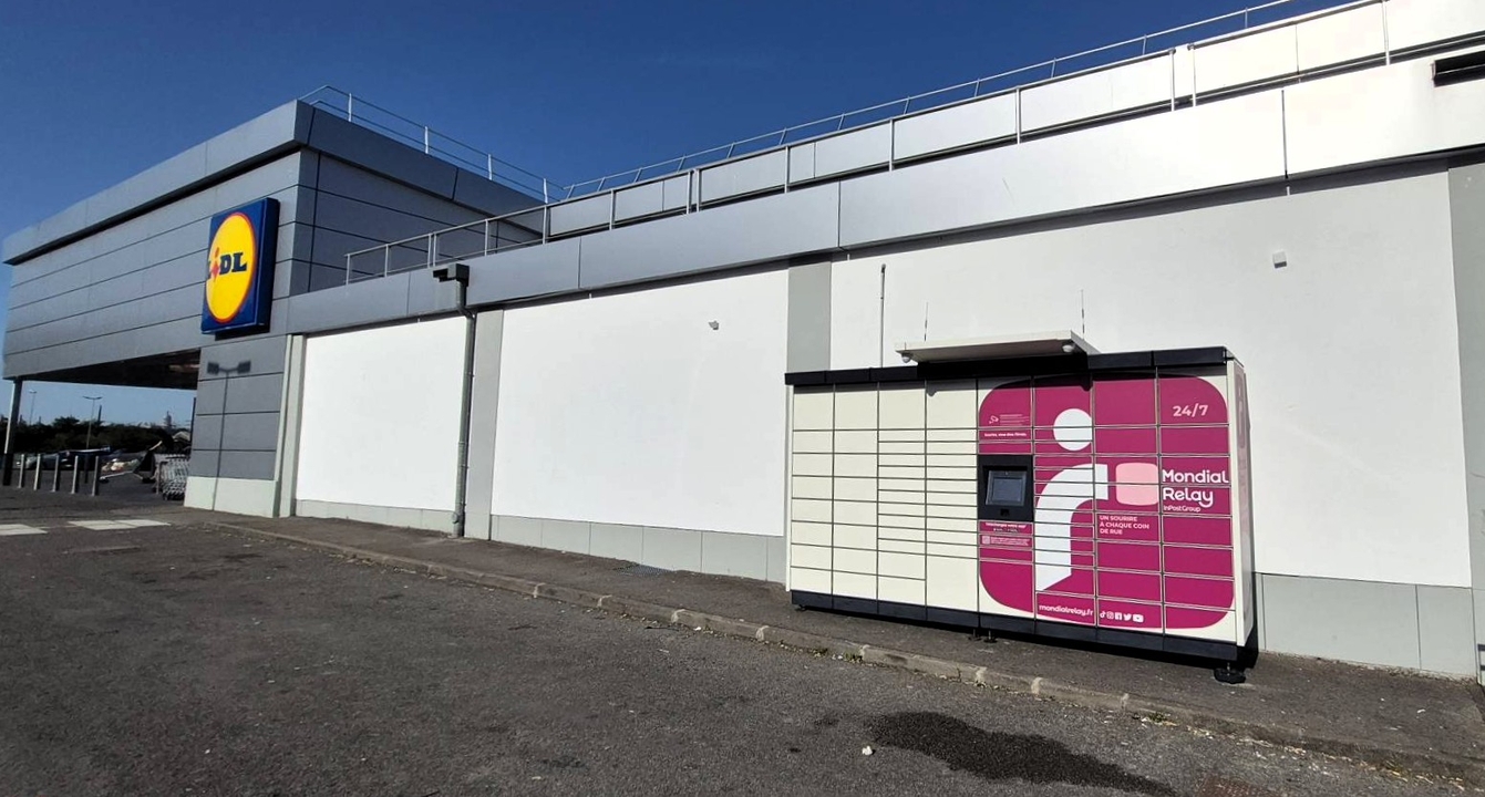 Locker 24/7 Lidl, 4028 4028 Rue Edouard Vaillant, 62230 Outreau