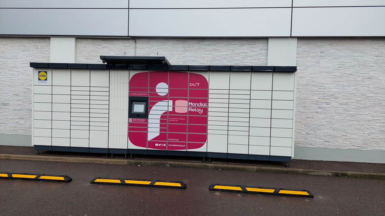 Locker 24/7 Lidl Ahuy, 3 Avenue Général Touzet du Vigier, 21121 Ahuy