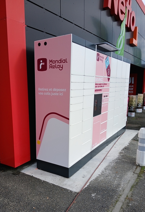 Locker 24/7 Netto St Sever, Route de Tartas, 40500 Saint Sever