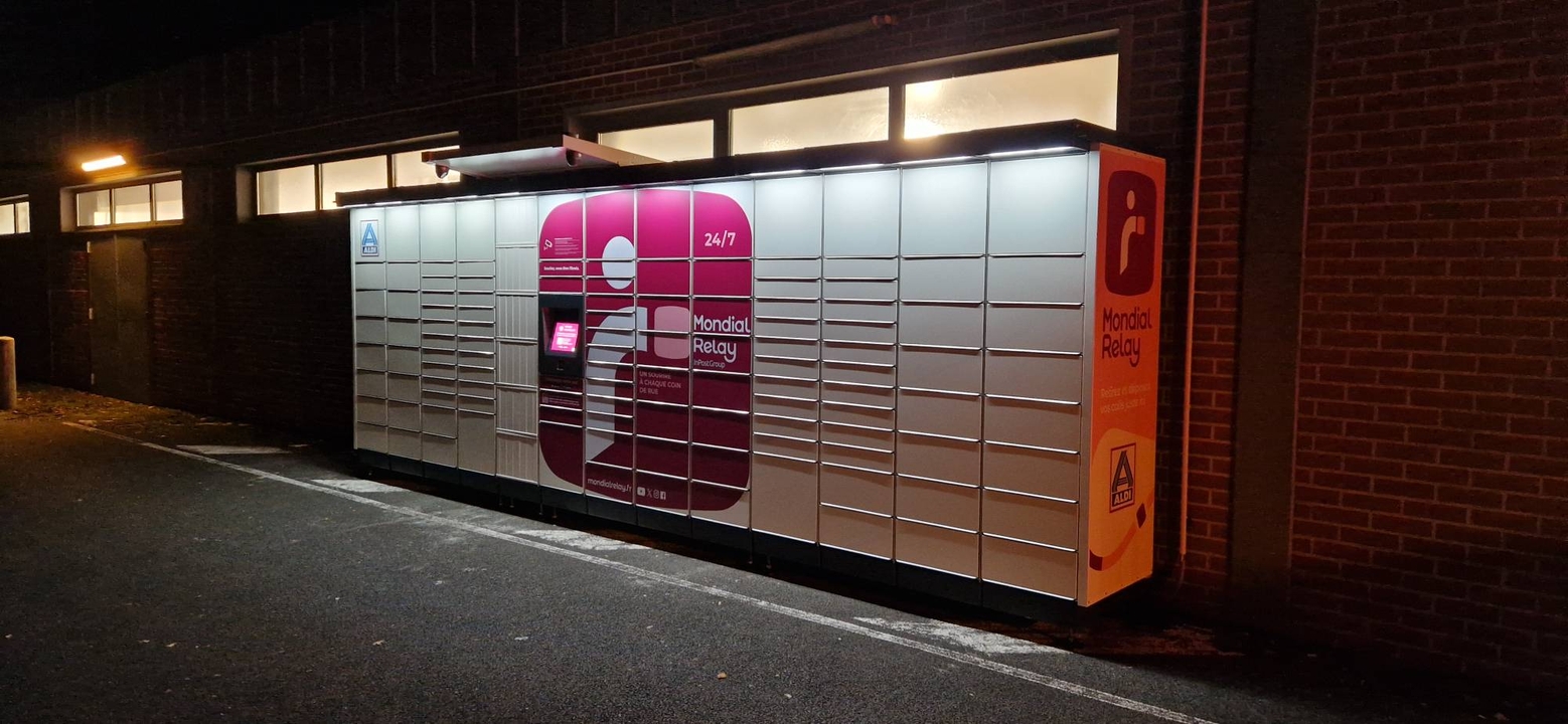 Locker 24/7 Aldi 08170 Fumay, 215 Place de la Gare, 08170 Fumay