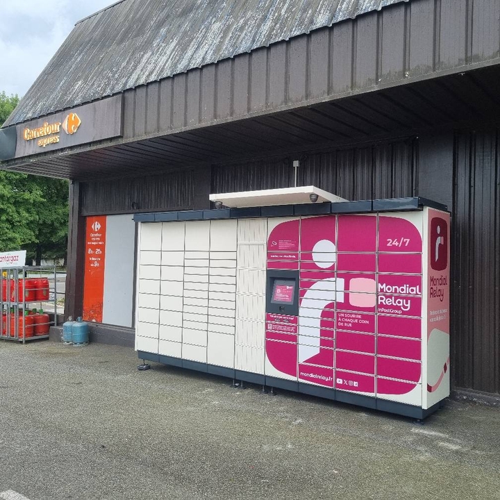 Locker 24/7 Carrefour Express Vallees Pau, 5 5 Avenue des Vallées, 64000 Pau