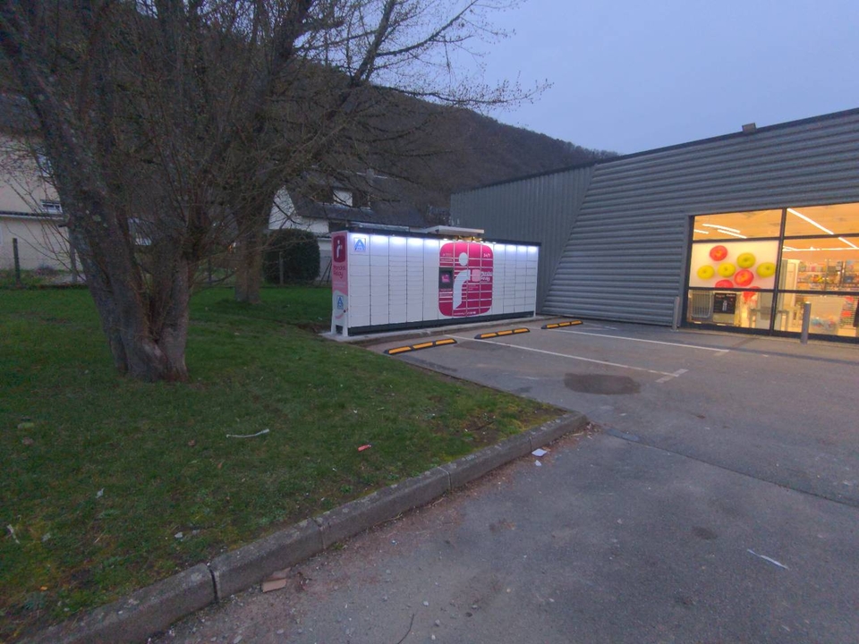 Locker 24/7 Aldi Bort les Orgues, 486 Boulevard Jean Jaurès, 19110 Bort-les-Orgues