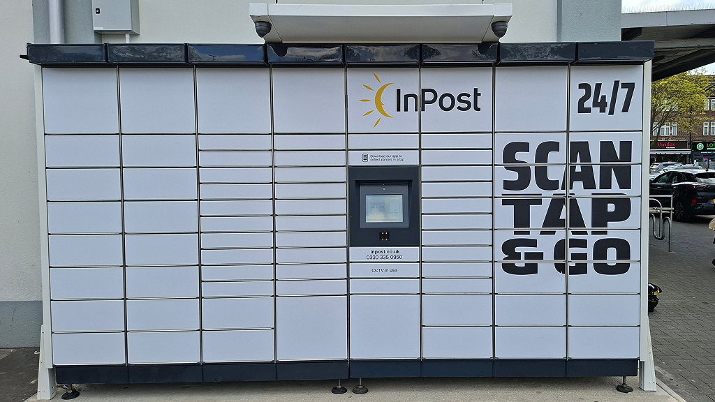 Zdjęcie paczkomatu od InPost: InPost UK00005997