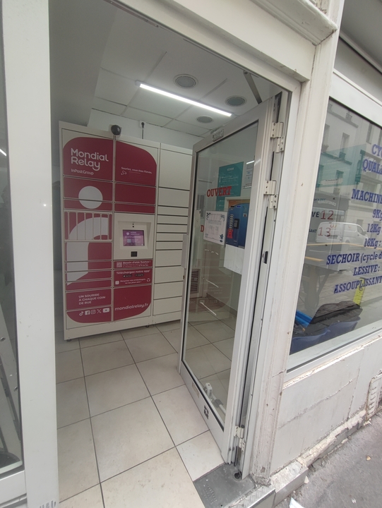 Locker Laverie Popincourt, 16 Rue de l'Asile Popincourt, 75011 Paris