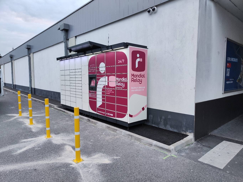 Locker Lidl 77370 Nangis, 5 Avenue du Général de Gaulle, 77370 Nangis