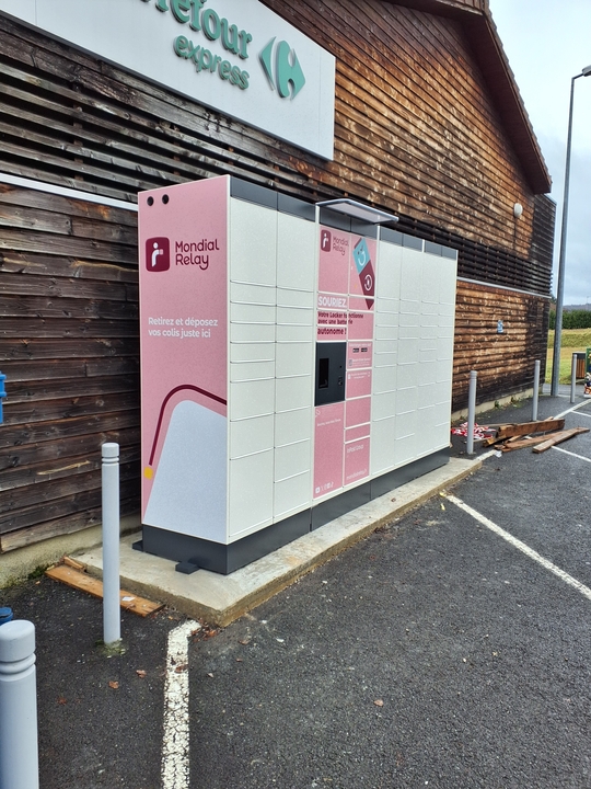 Locker 24/7 Carrefour Express, 9 9 Avenue de la Gare, 87140 Compreignac