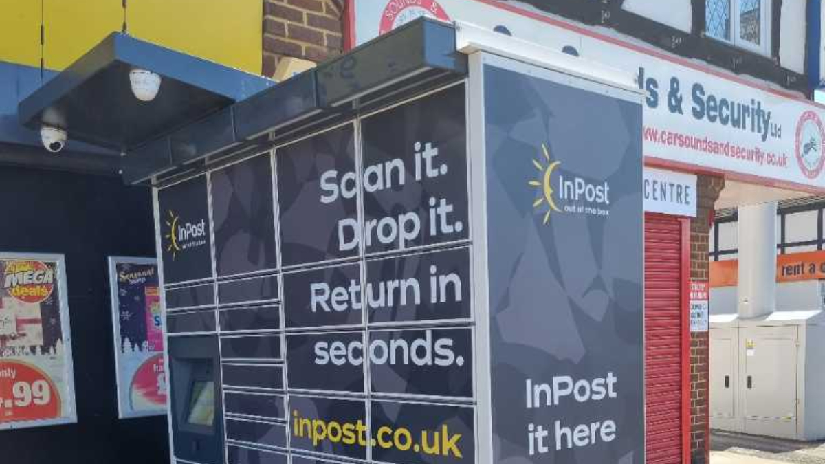 Photo du casier par InPost: InPost UK00057774