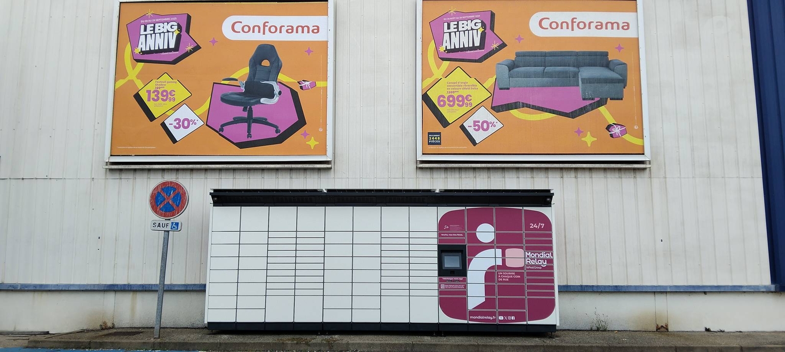 Locker 24/7 Conforama 42580 l'Etrat, 35 35 Route du Maniquet, 42580 L'Etrat