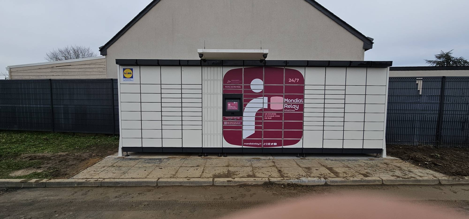 Locker 24/7 Lidl Trelaze, 243 243 Rue Jean Jaurès, 49800 Trélazé, 49800 Trelaze