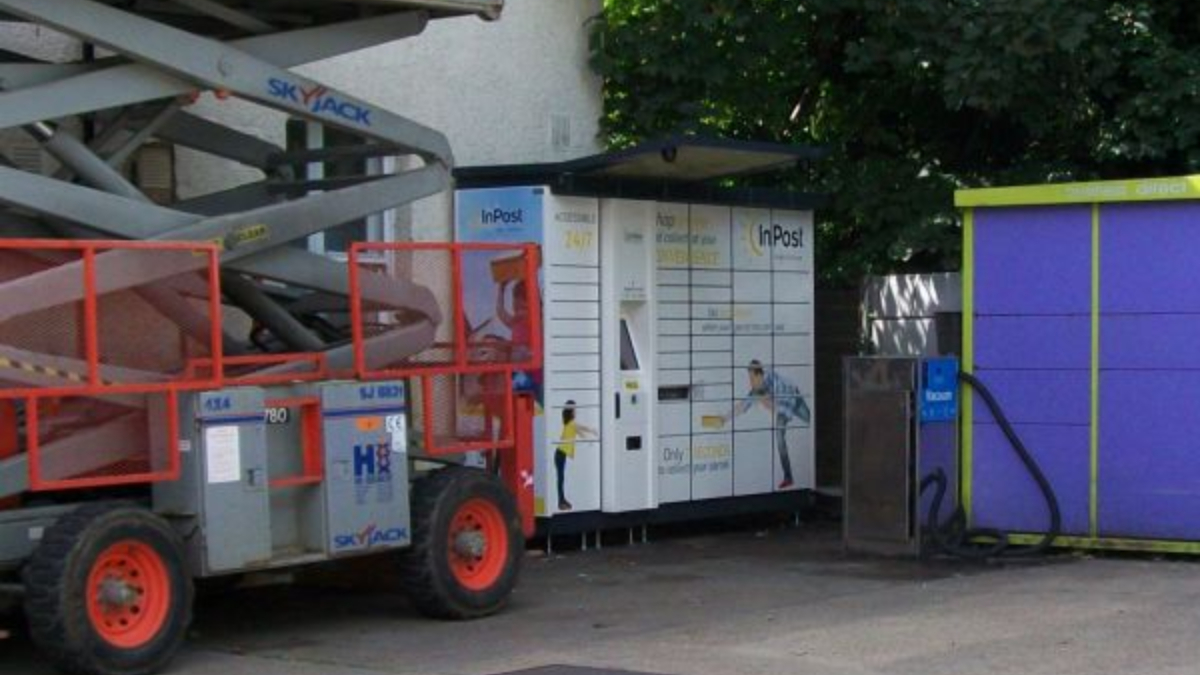 Zdjęcie paczkomatu od InPost: InPost UKLON10789