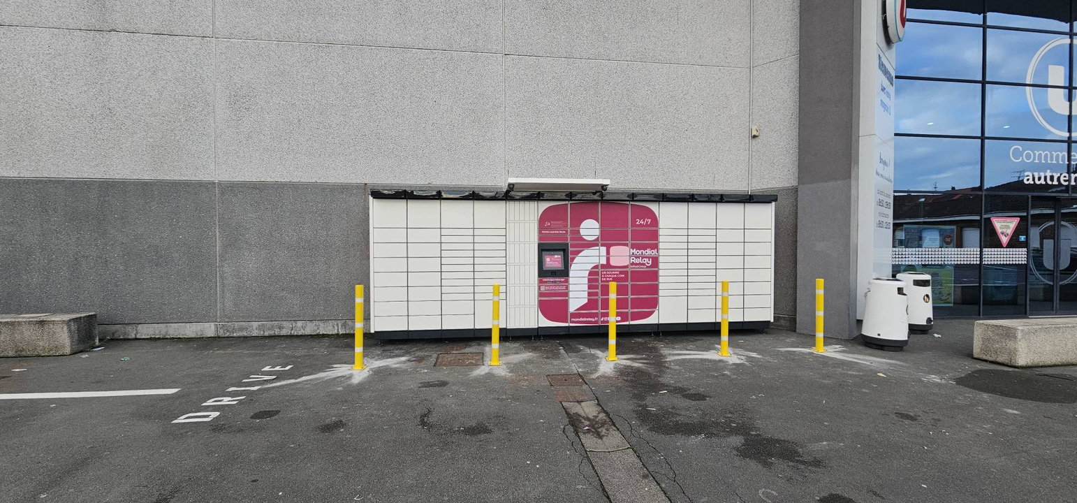 Locker Super U Houplines, 18 18 Place de la République, 59116 Houplines