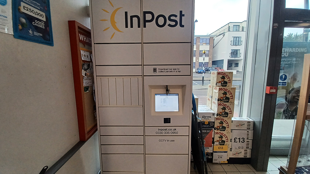 Photo du casier par InPost: InPost UK00193352