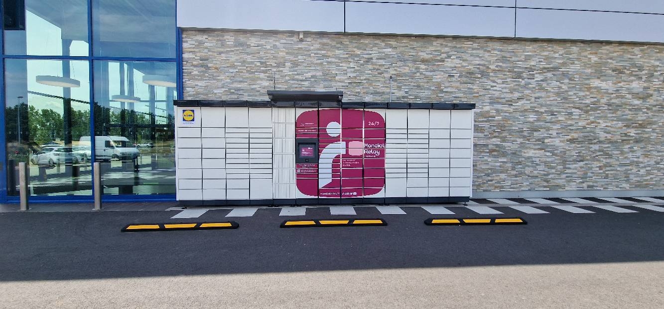 Locker 24/7 Lidl Lege, 21 Rue Jean-Claude Grassineau, 44650 Lege