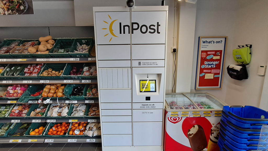 Zdjęcie paczkomatu od InPost: InPost UK00216970