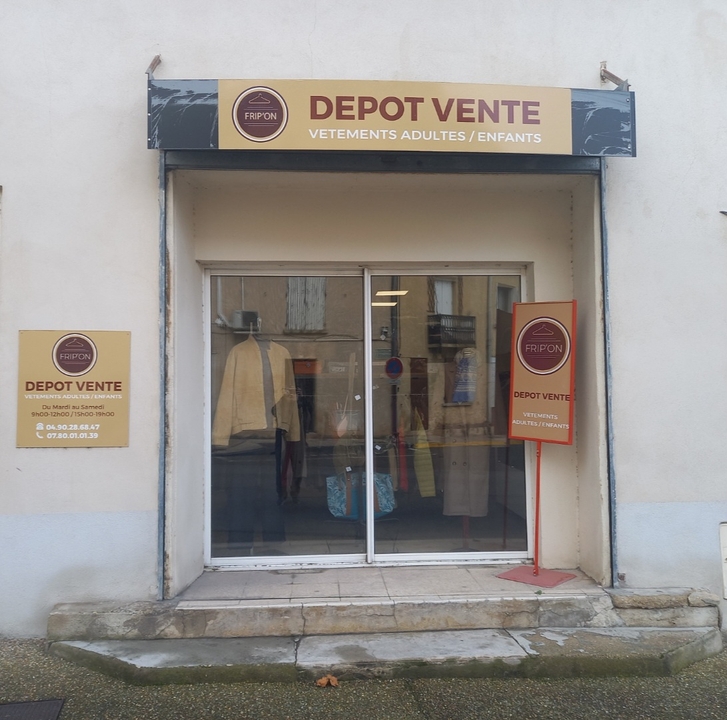 Fripon 84810, 134 Avenue Frédéric Mistral, 84810 Aubignan