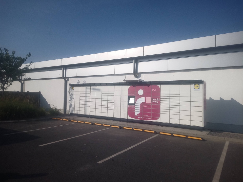 Locker 24/7 Lidl Waziers, 270 270 Rue Paul Langevin, 59119 Waziers