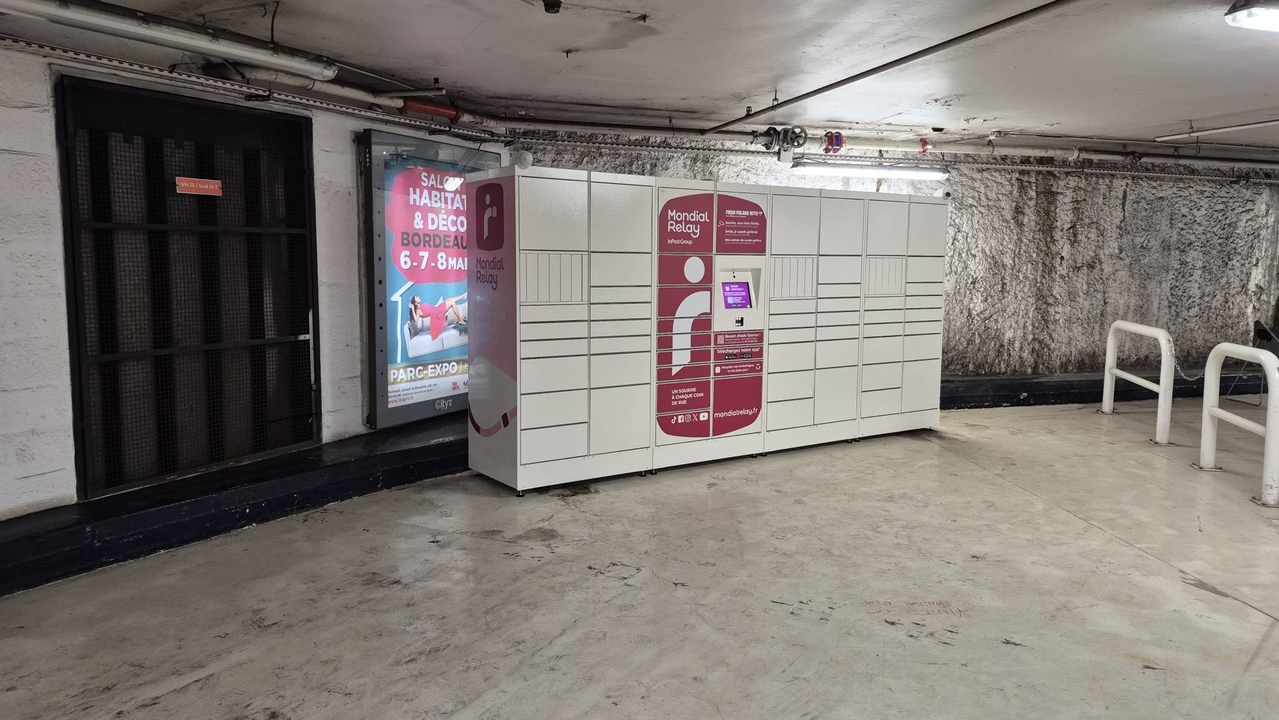 Locker 24/7 Metpark Pey-berland, 5 Place Jean Moulin, 33000 Bordeaux