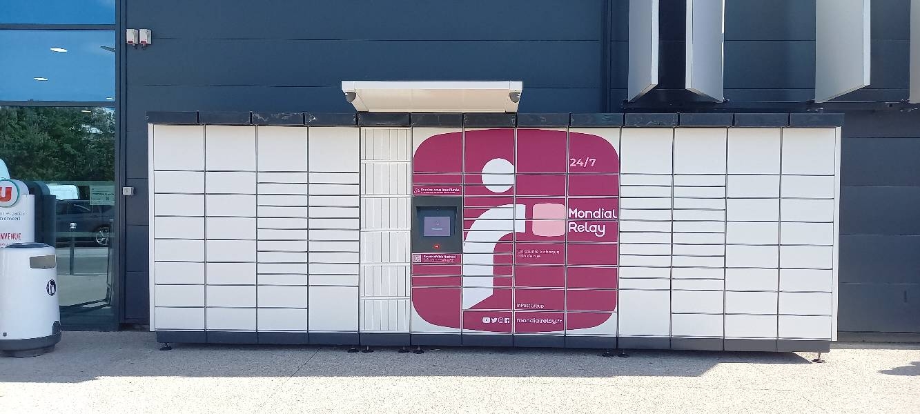 Locker 24/7 Super U Annonay, 50 50 Avenue de l'Europe, 07100 Annonay