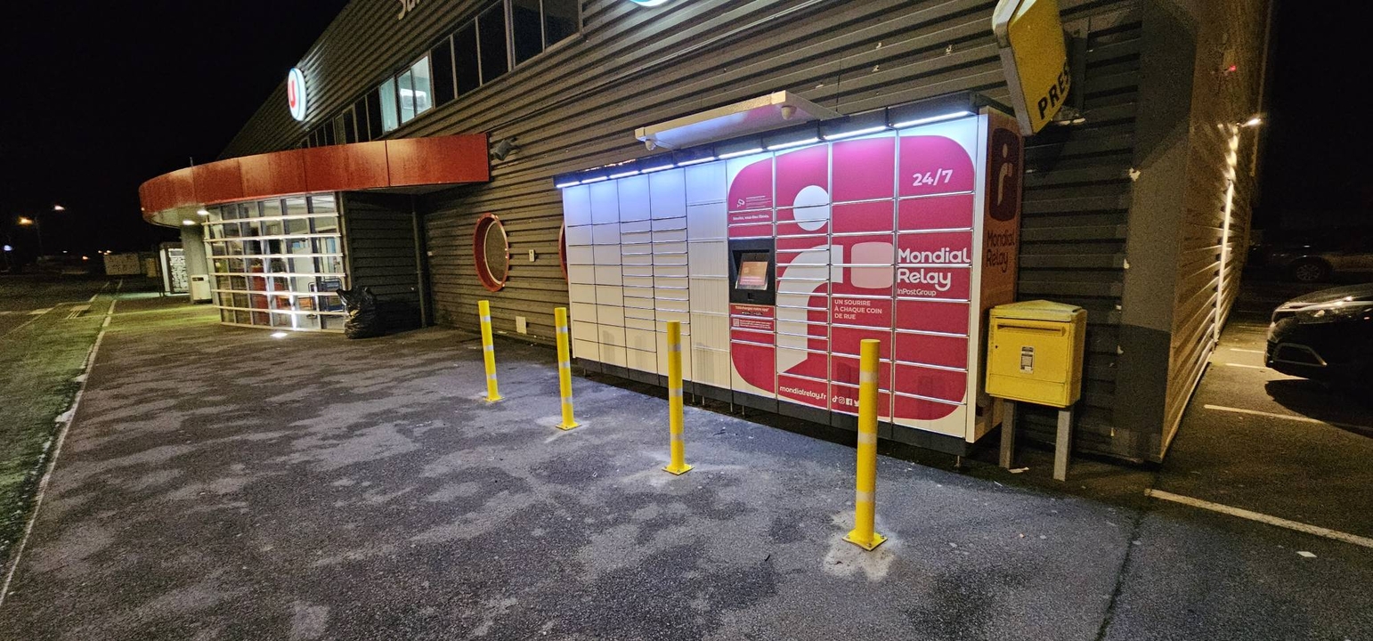 Locker 24/7 Super U 50390 Saint-Sauveur-Le-Vicomte, 4 Place de la Gare, 50390 Saint-Sauveur-le-Vicomte