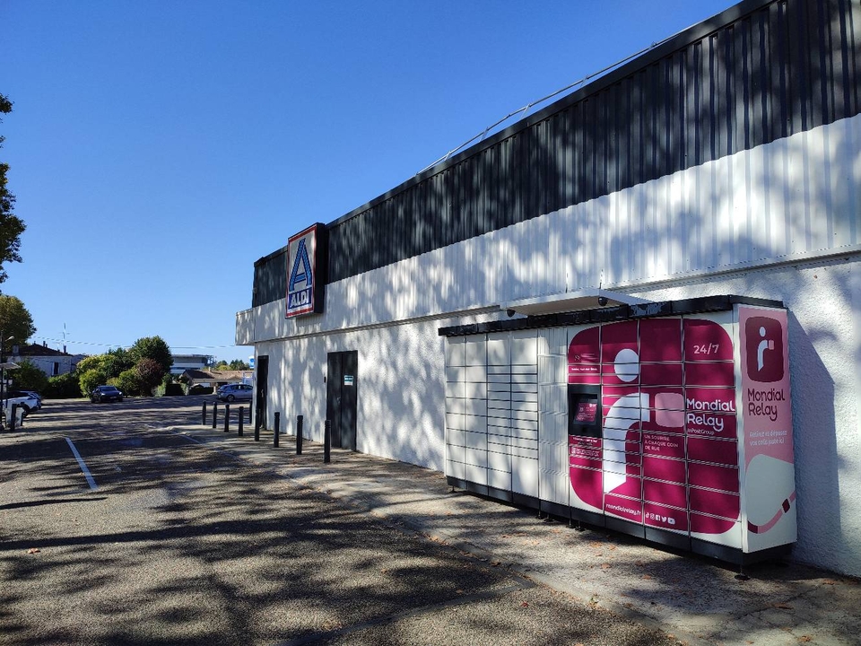 Locker 24/7 Aldi Blaye, 112 12 Colinet Nord, 33390 Blaye