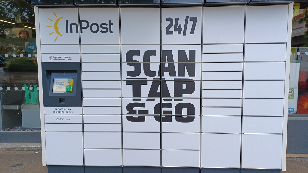Foto del casillero de InPost: InPost UK00102526