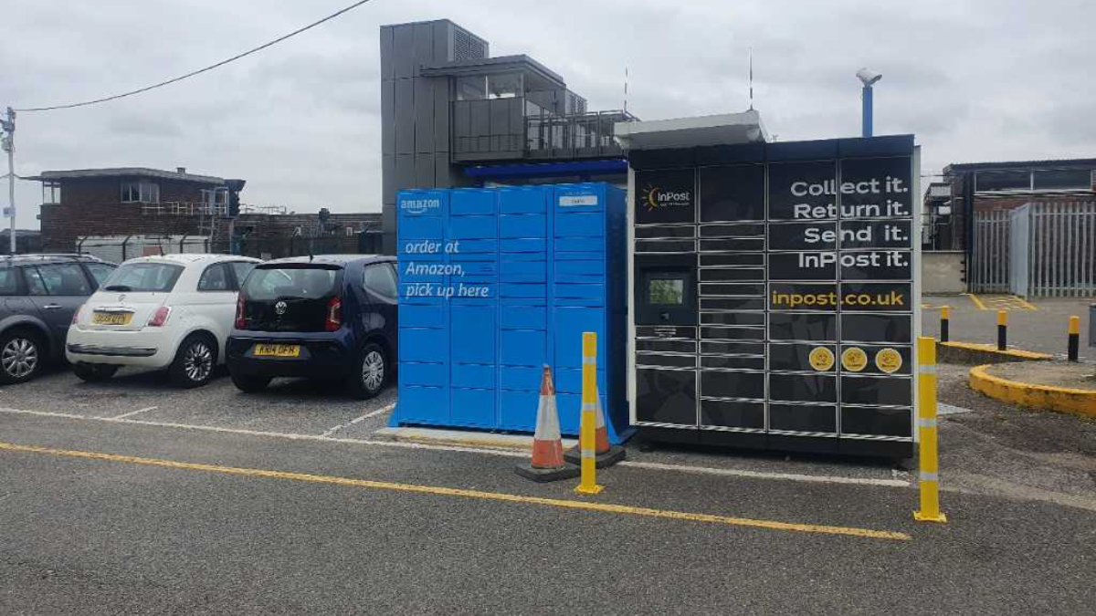 InPost's photo of the locker: InPost UK00002991