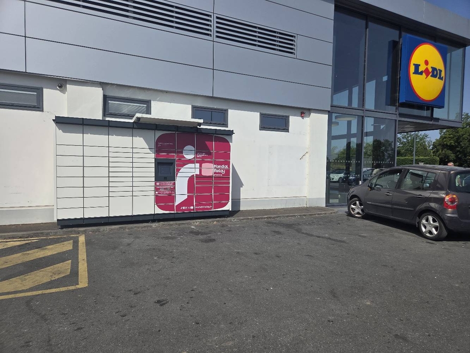 Locker 24/7 Lidl, Lieu dit Chardonnet Avenue Haussmann, 33390 Blaye