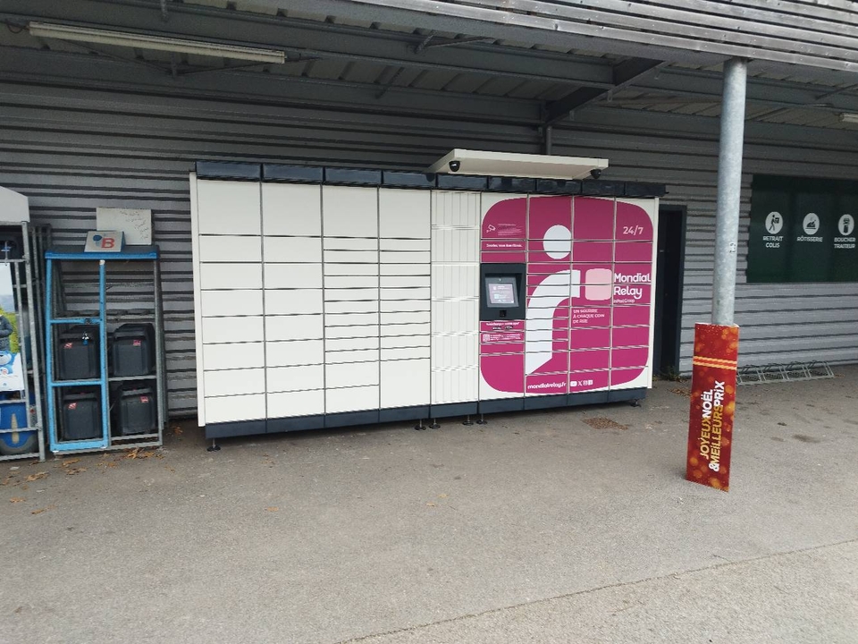 Locker 24/7 Carrefour Contact Océan 56550 Locoal-Mendon, 1013 Route de Belz, 56550 Locoal-Mendon