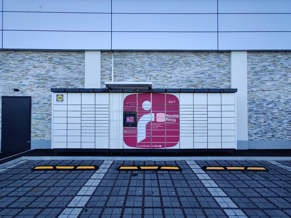 Locker 24/7 Lidl Mairie Bonson, 4 4 Avenue de la Mairie, 42160 Bonson