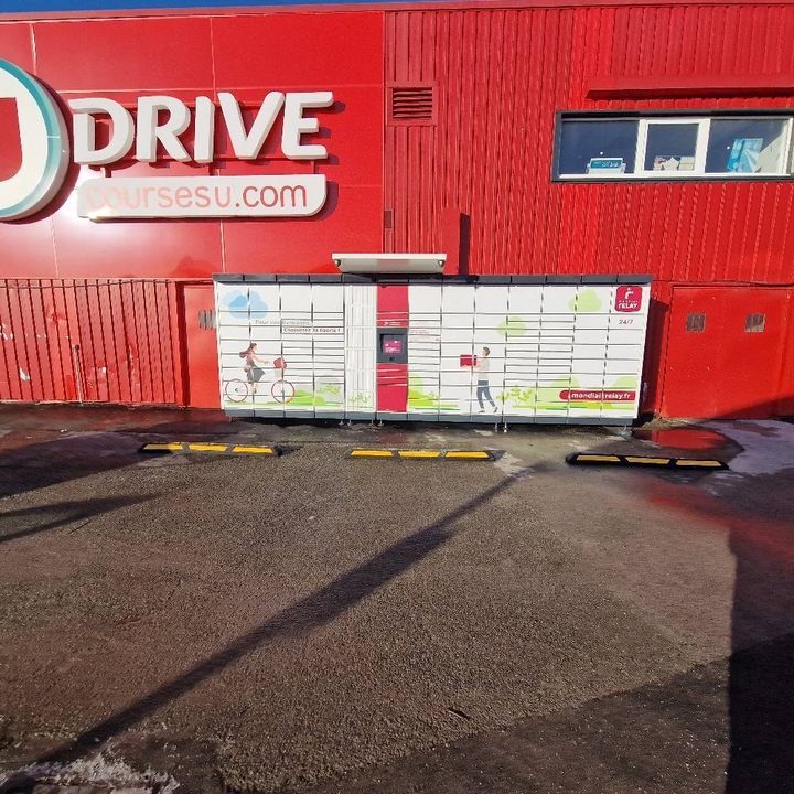 Locker 24/7 Hyper U Exincourt, 4 4 Rue Philippe Goudey, 25400 Exincourt