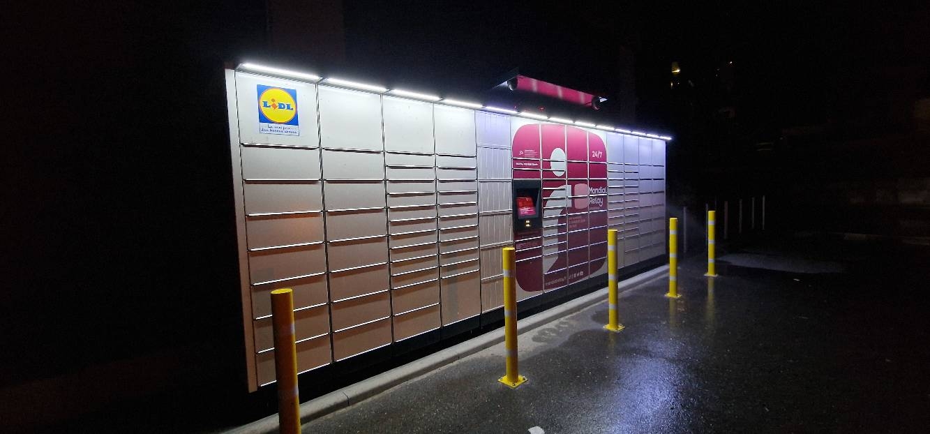 Locker 24/7 Lidl Catherine 54120 Baccarat, 43 43 Rue de Sainte-Catherine, 54120 Baccarat