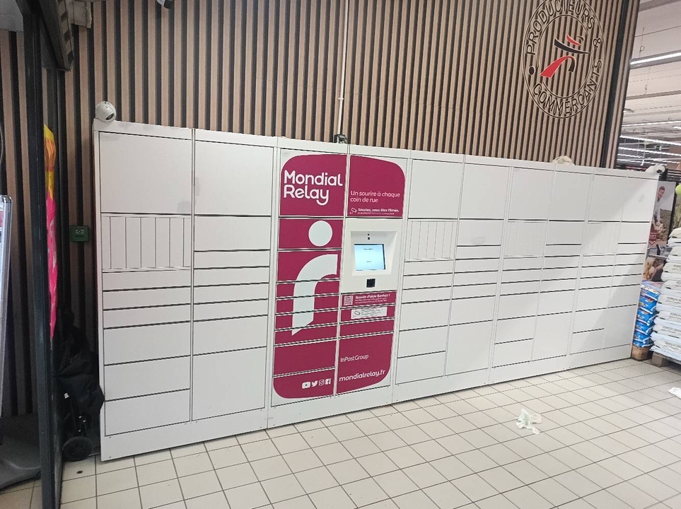 Locker Intermarche SUPER Vaure, 01-mars 1 Place du Rendez Vous, 95490 Vauréal