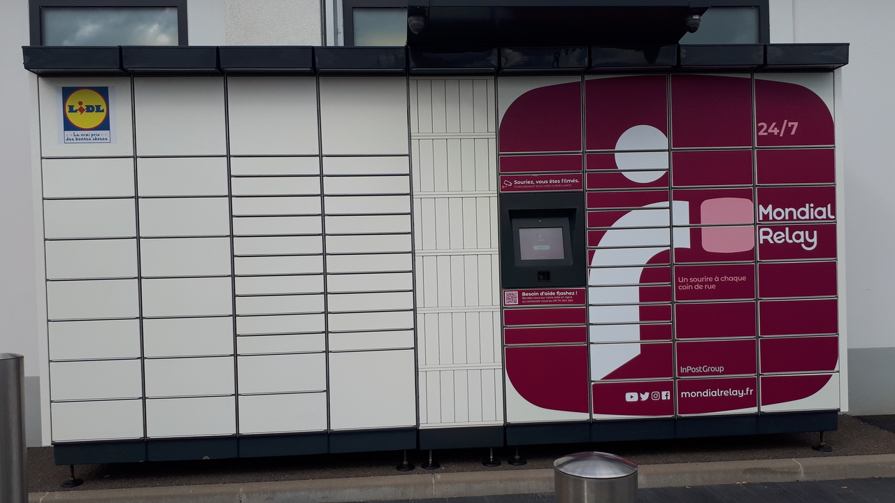 Locker 24/7 Lidl Marmoutier, D1004, 67440 Marmoutier