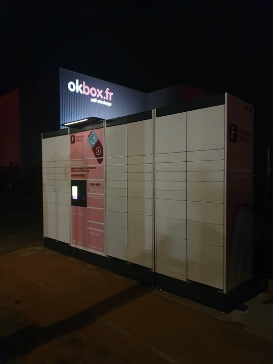 Locker 24/7 OKBOX, 46 46 Rue de Rome, 53000 Laval