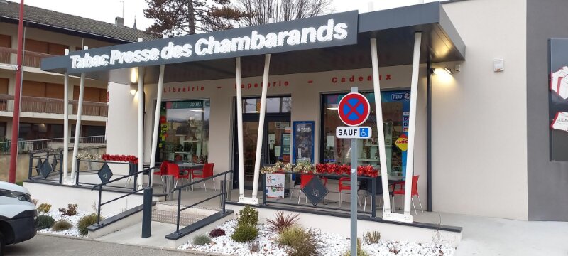 Tabac Presse des Chambarands, 125 Avenue de Luzy Pelissac, 38940 Roybon