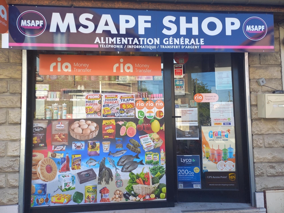 Msapf Shop, 25 Rue Charles Gide, 93700 Drancy