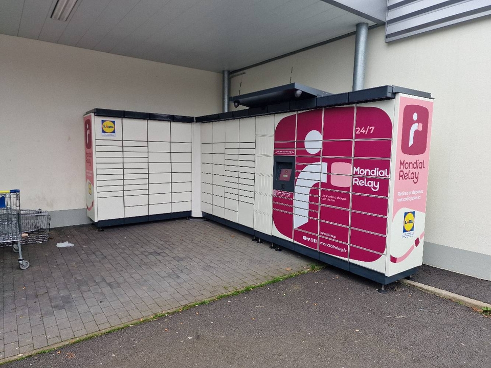Locker 24/7 Lidl Chateau Salin, 14 14 Avenue Napoléon 1er, 57170 Château-Salins