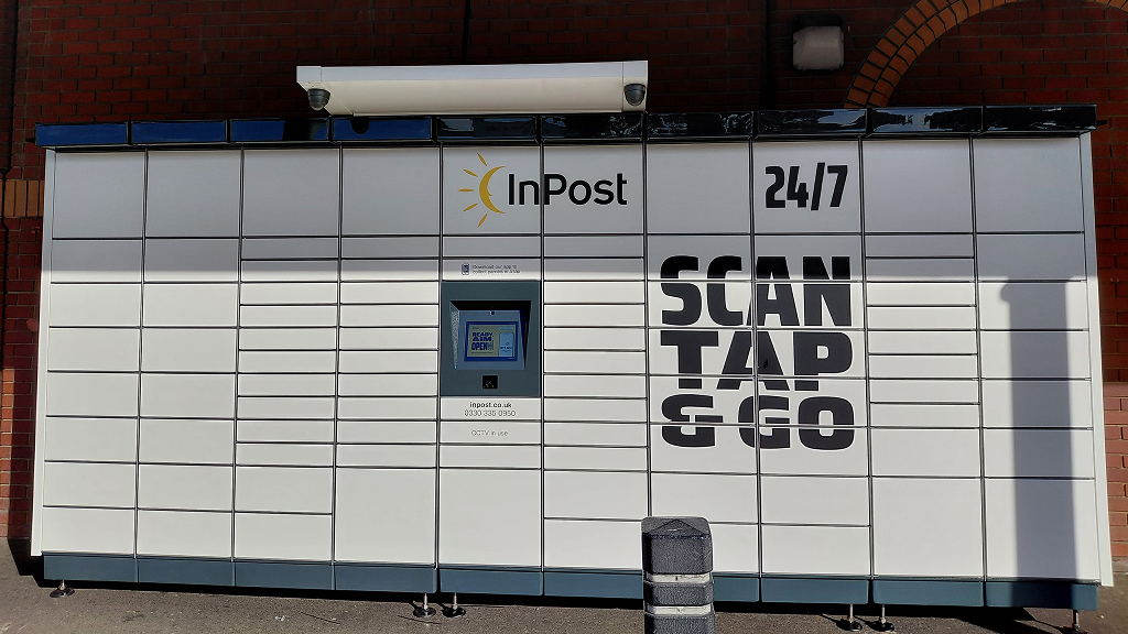 InPost's photo of the locker: InPost UK00114824