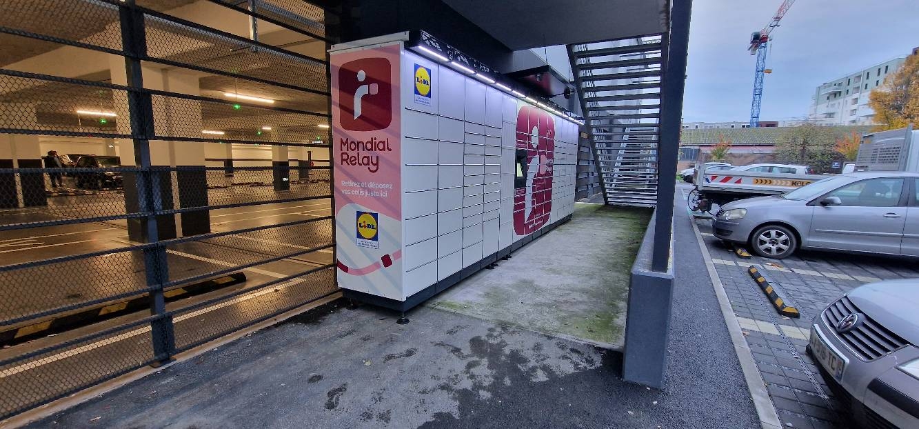 Locker Lidl Eberts Strasbourg, 8 8 Rue des Frères Eberts, 67100 Strasbourg