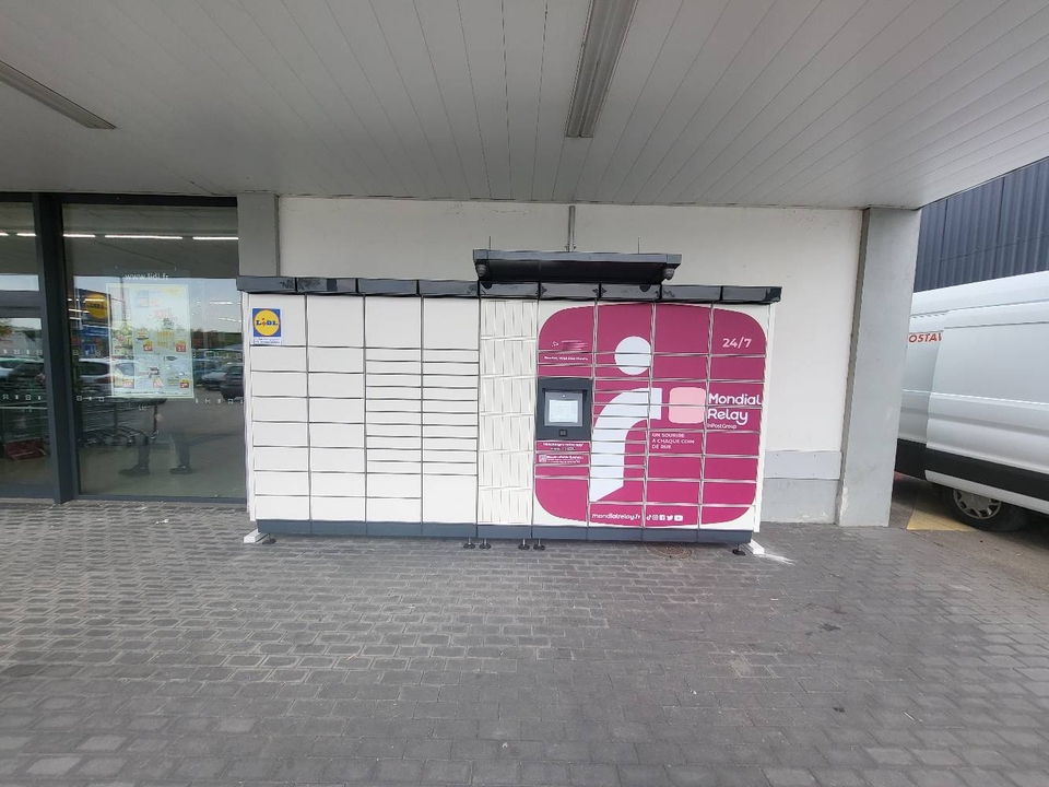 Locker 24/7 Lidl Sabatier Chal, 7 7 Rue Paul Sabatier, 71100 Chalon-sur-Saône
