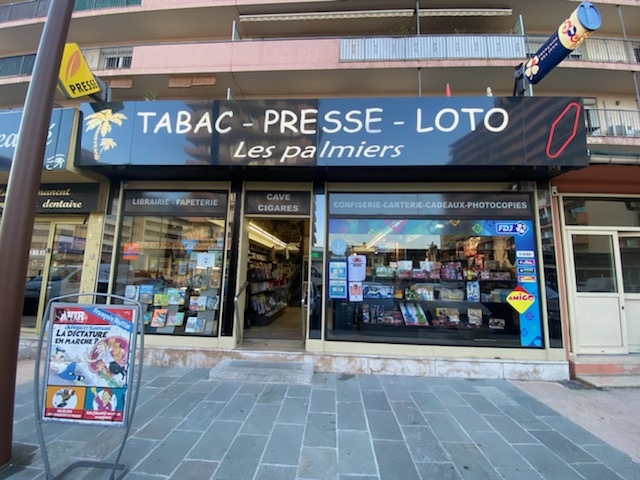 Tabac Presse des Palmiers, 8 Avenue du Maréchal Moncey, 20090 Ajaccio