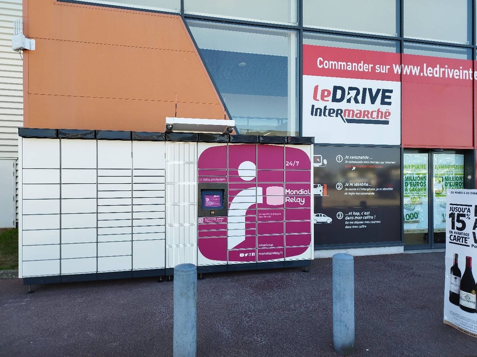 Locker 24/7 Intermarche Queste, 17 Rue Bernard Palissy, 56230 Questembert