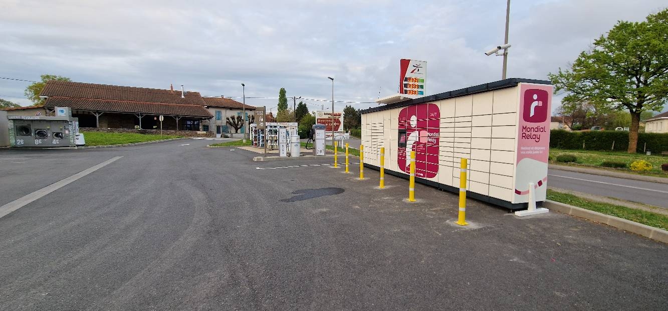 Locker 24/7 Intermarche Rochechouart, 13 Rue de la Fabrique, 87600 Rochechouart
