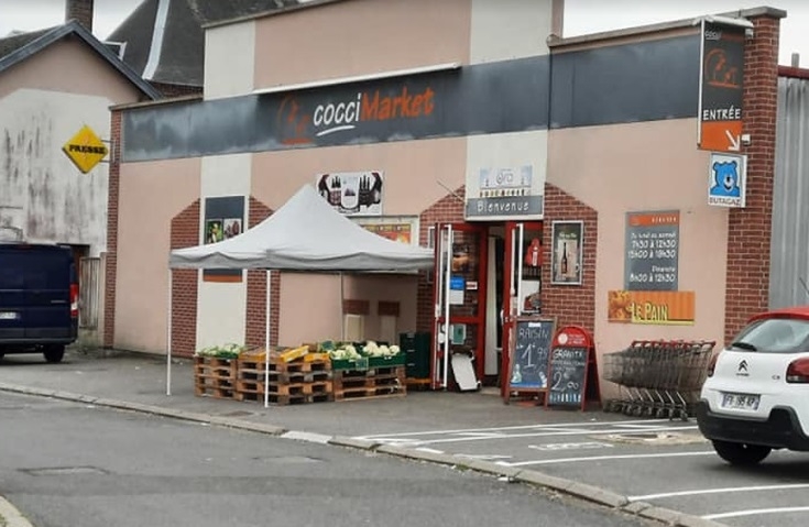 Coccimarket Magasin, Place de Vouvray, 02760 Holnon