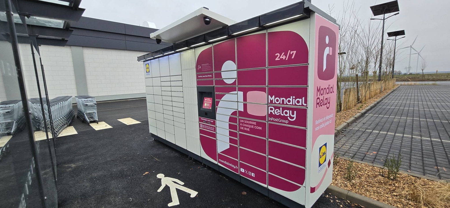 Locker 24/7 Lidl Rue de Paris 80700 Roye, 3 3 Rue de Paris, 80700 Roye