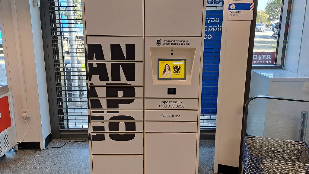 Zdjęcie paczkomatu od InPost: InPost UK00216996