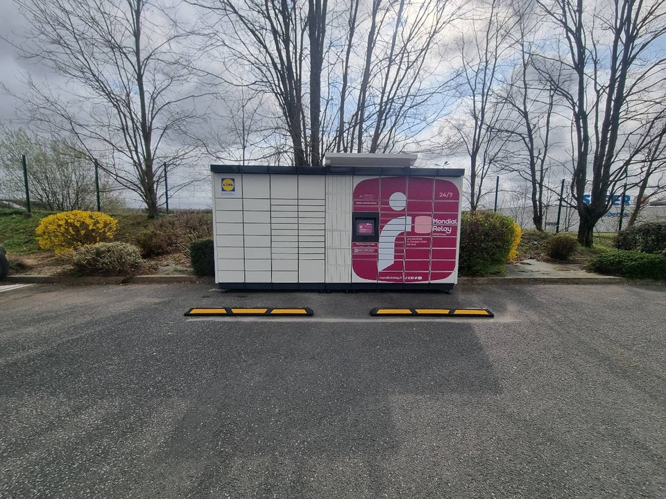 Locker 24/7 Lidl Lubersac, 8 Rue du Huit Mai 1945, 19210 Lubersac
