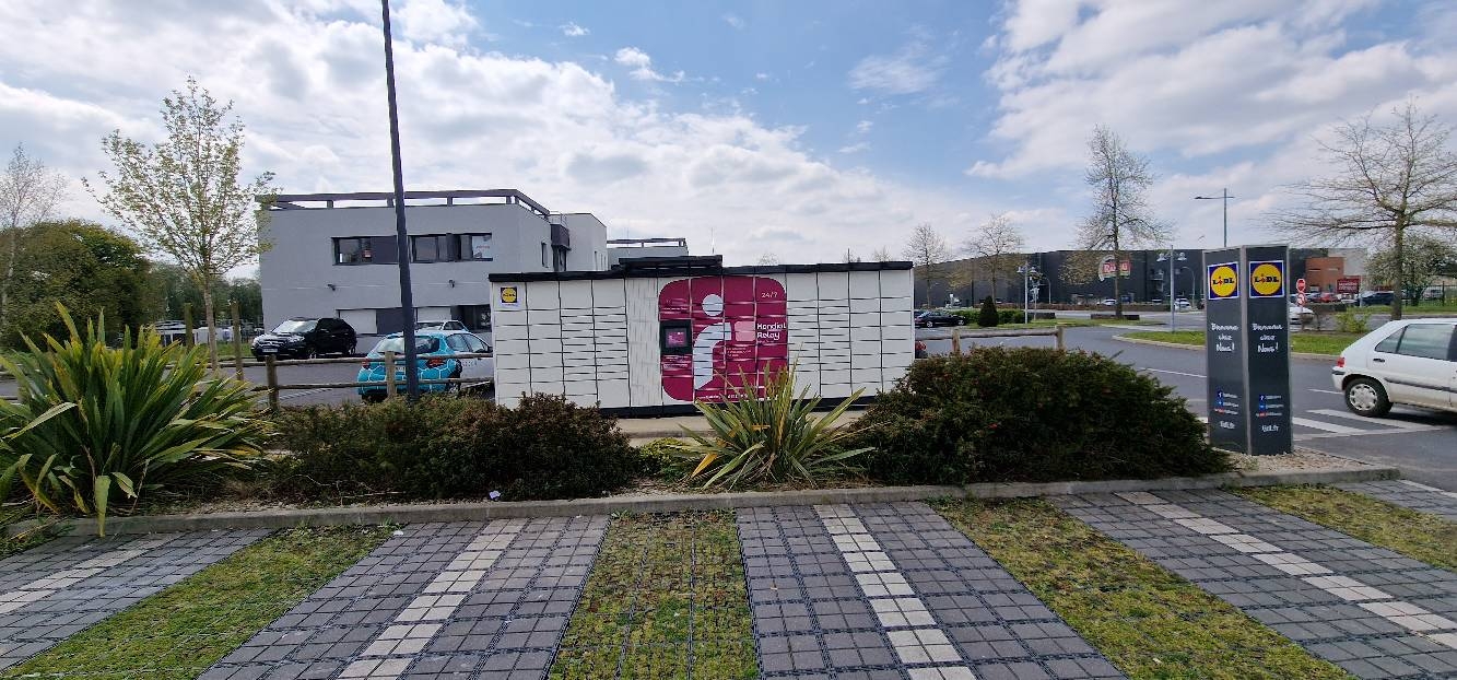 Locker 24/7 Lidl rue Pasteur 3, Rue Louis Pasteur, 35290 Saint-Méen-le-Grand